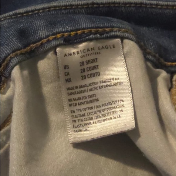 American Eagle Outfitters Light Blue Women Jeans - Picture 13 of 14